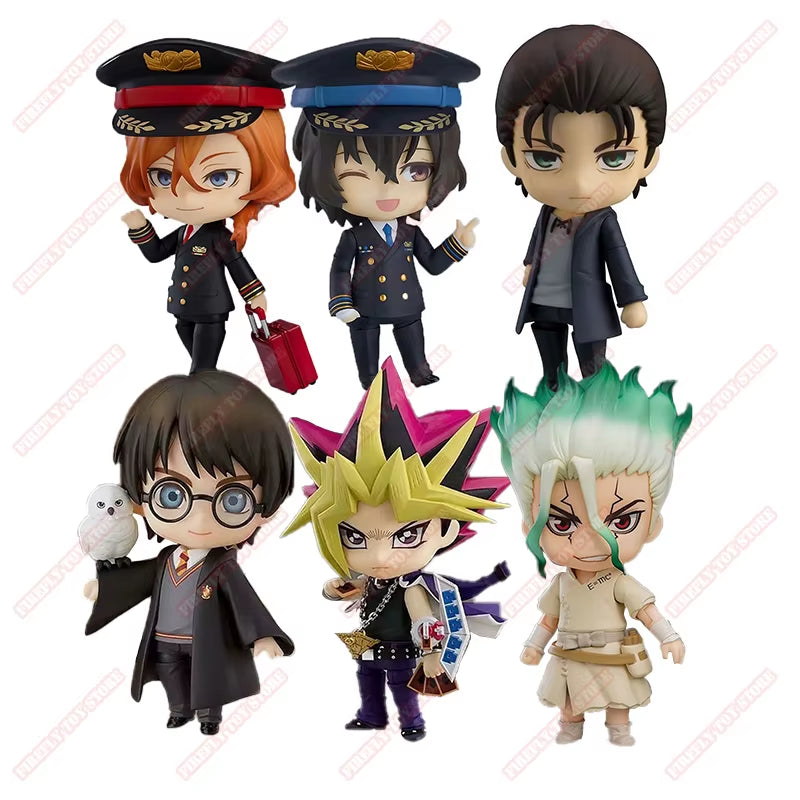 Anime Action Figure Collection - Dazai Yugi Movable Nendoroid Model for Fans