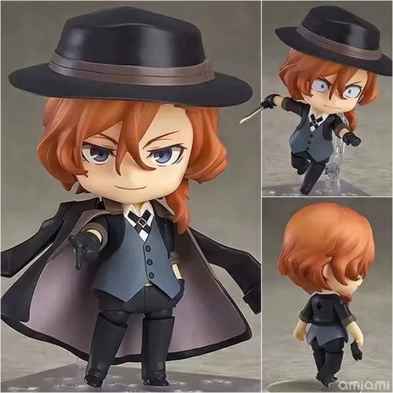 Anime Action Figure Collection - Dazai Yugi Movable Nendoroid Model for Fans