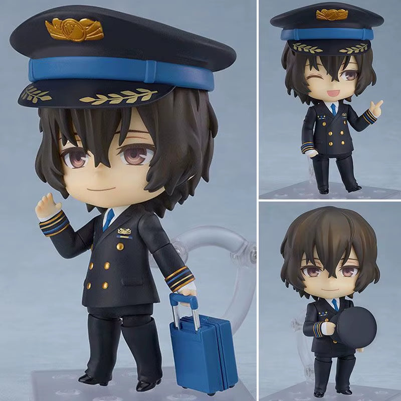 Anime Action Figure Collection - Dazai Yugi Movable Nendoroid Model for Fans